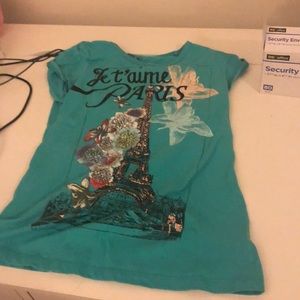 A Paris cute shirt for Girls
